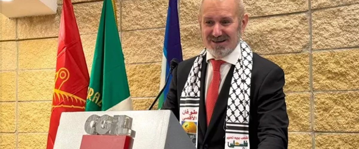 fiom cgil debutto con gaffe per samuele lodi delfino di landini sciarpa pro hamas non conosco l8217arabo da Secoloditalia.it fiom cgil debutto con gaffe per samuele lodi delfino di landini sciarpa pro hamas non conosco l8217arabo