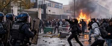 Francia a ferro e fuoco per la rivolta nelle scuole: 1.793 fermati, oltre 60 feriti, 400 istituti chiusi. Il governo accusa La France Insoumise