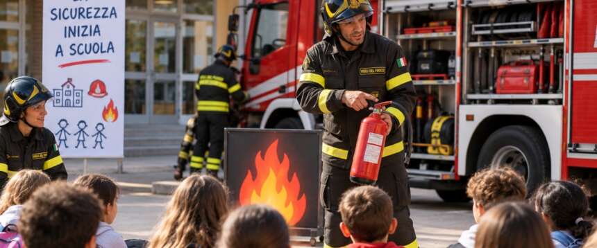 Vigili del fuoco in cattedra, arriva la scuola della sicurezza: firmata l’intesa Prisco-Frassinetti. Come salvarsi nelle emergenze