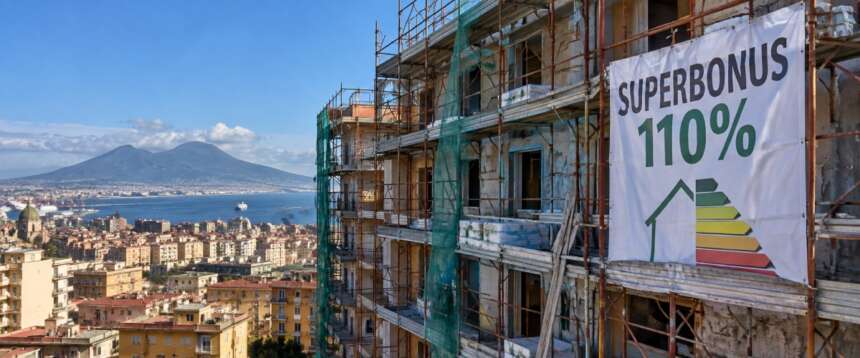 La coda infinita del Superbonus: cantieri fermi e 2,2 miliardi di lavori ancora da completare. Campania prima per incompiute