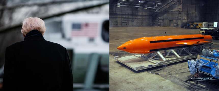 Trump pensa alla “madre di tutte le bombe” per piegare l’Iran: pronta la MOAB per il bunker nucleare nascosto nella montagna
